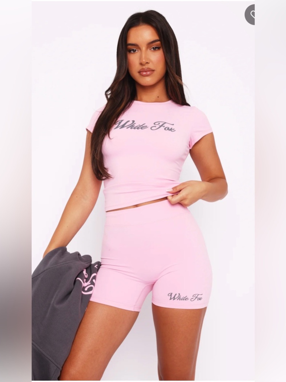 White Fox Pink “Tulle” Season 7 Biker Shorts
Size Medium
